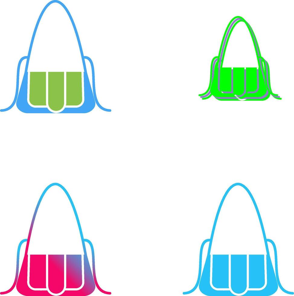 Bag Icon Design vector