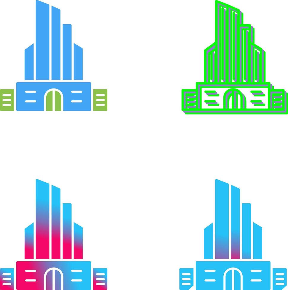 Office Building Icon Design vector