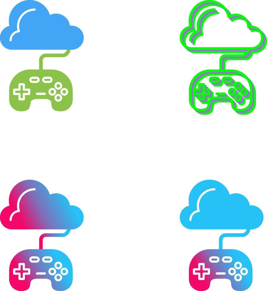 Gaming Icon Design vector