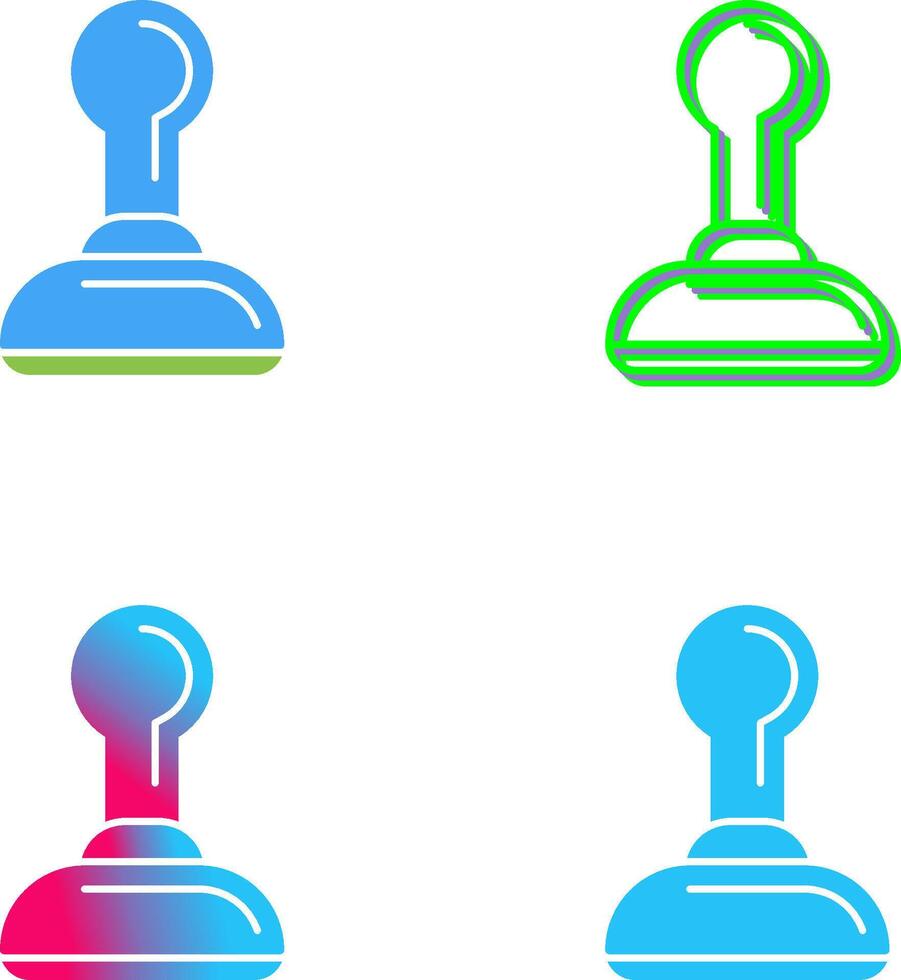 Stamp Icon Design vector