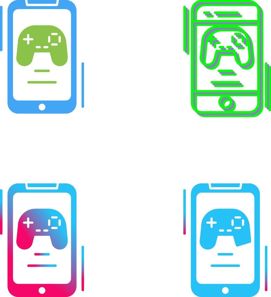 Game Icon Design vector