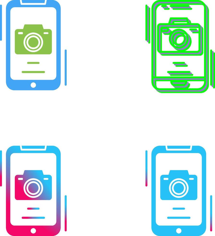 Camera Icon Design vector