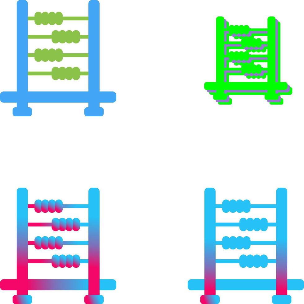 Abacus Icon Design vector