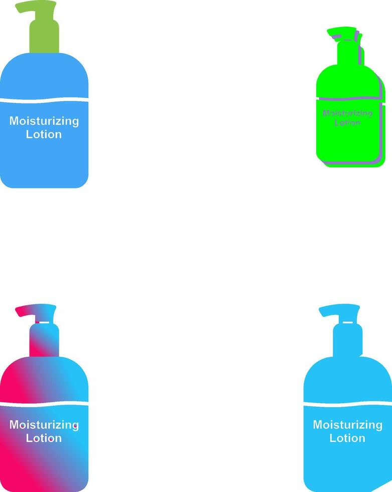 Lotion Icon Design vector