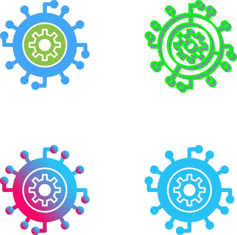 Progress Icon Design vector