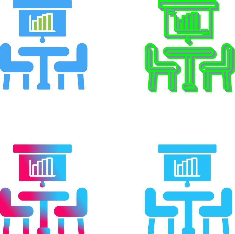 Meeting Icon Design vector