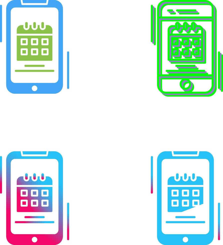 Calendar Icon Design vector
