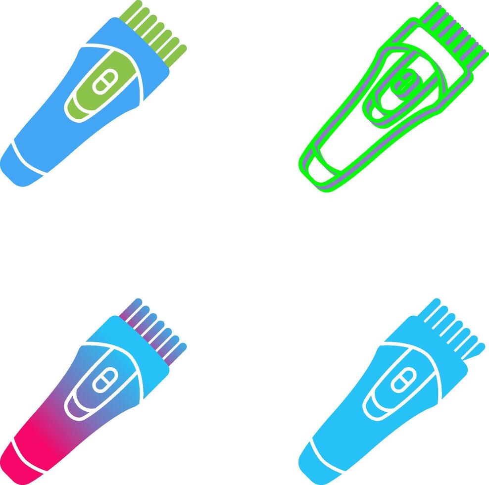 Trimmer Icon Design vector
