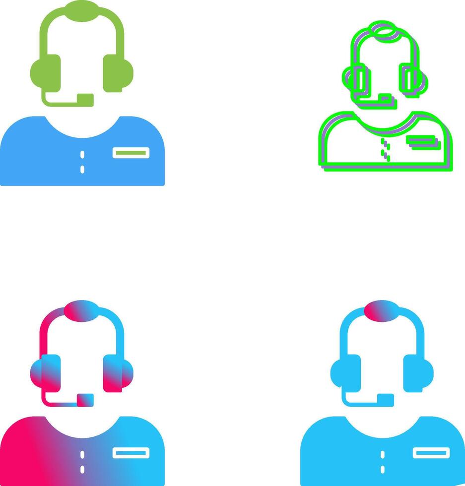 Customer Service Icon Design vector