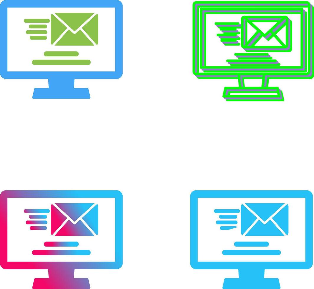 Mail Icon Design vector