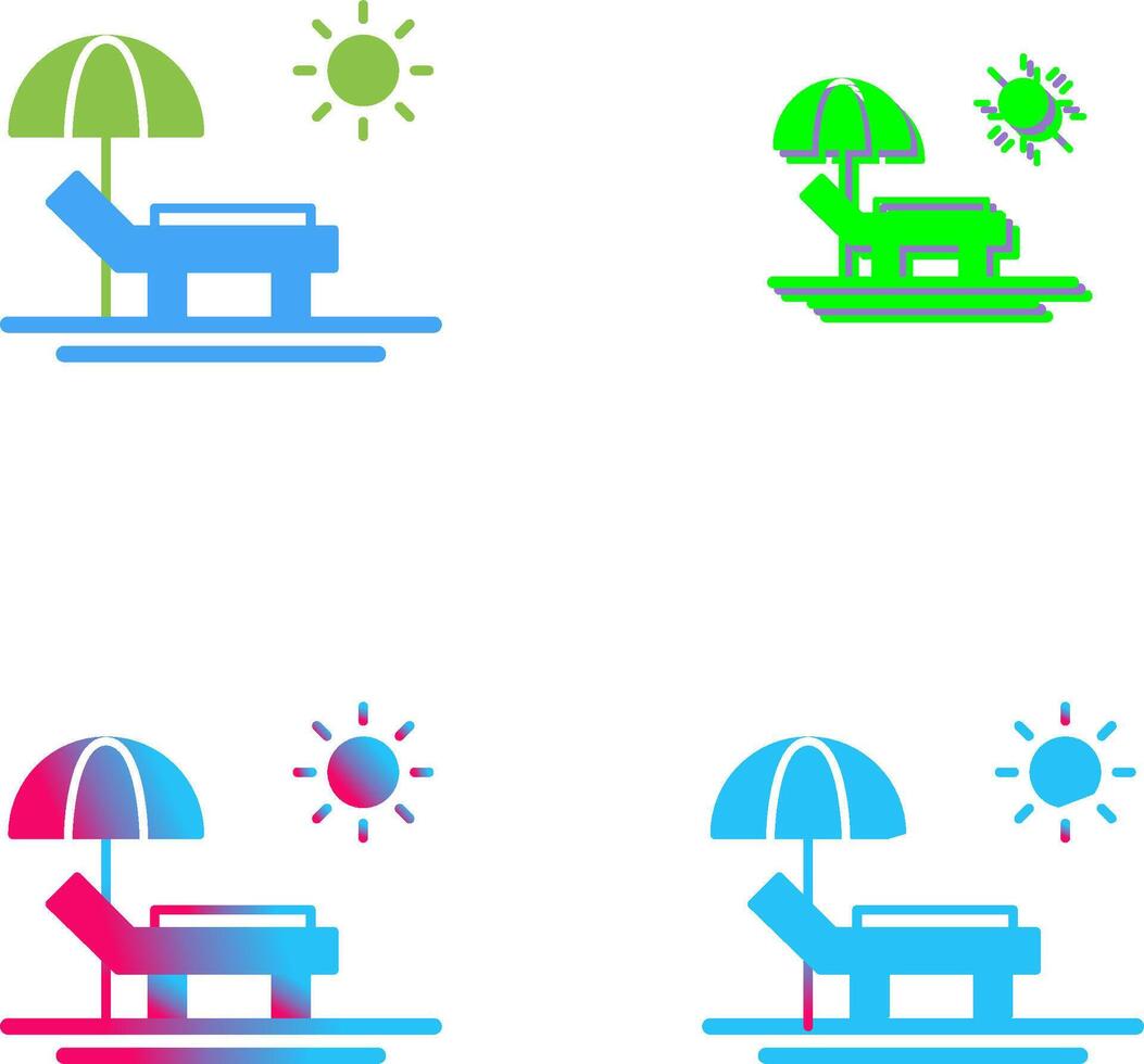Hammock Icon Design vector
