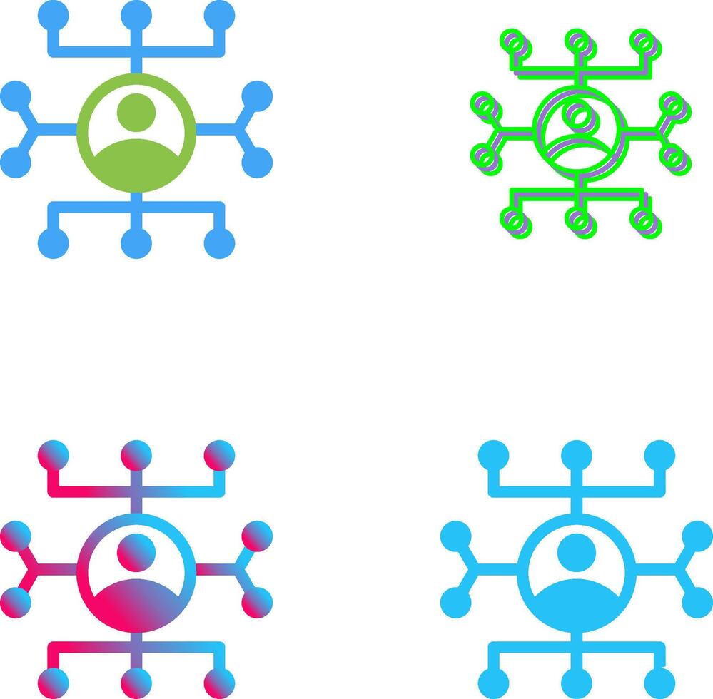 Affiliate Marketing Icon Design vector