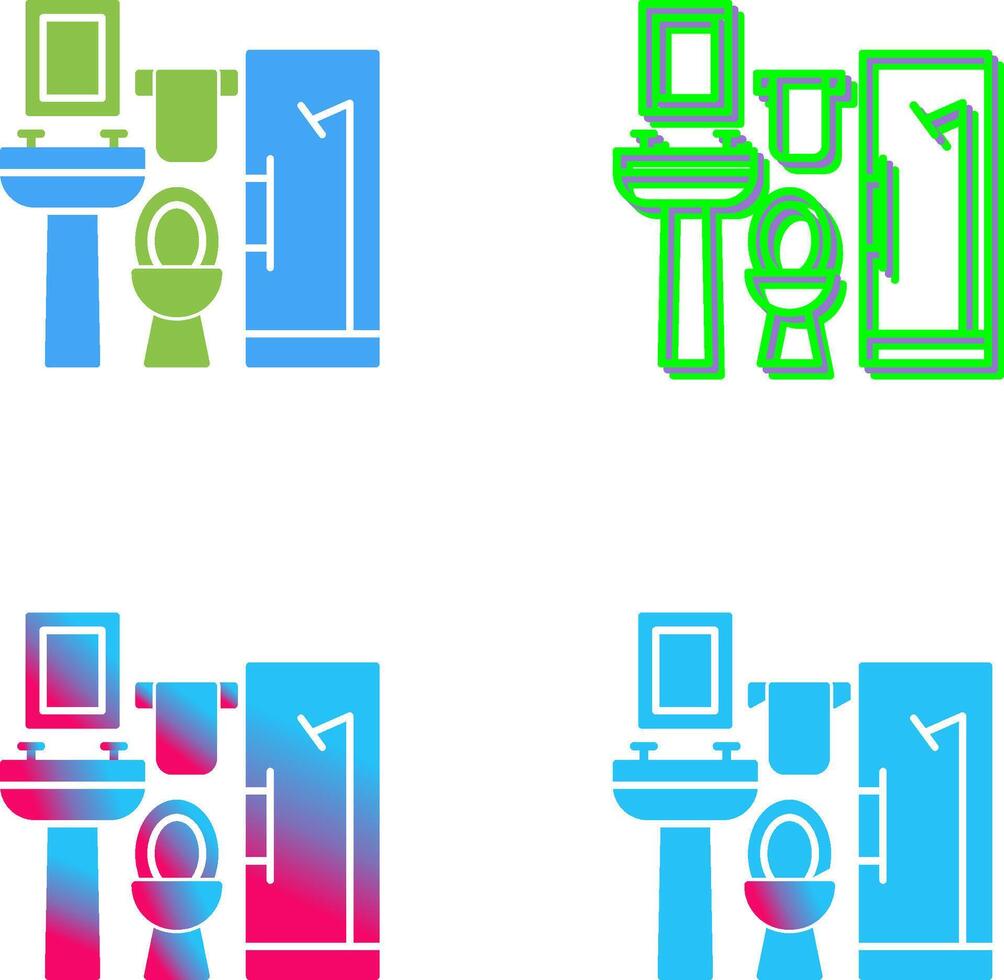 Bath Icon Design vector