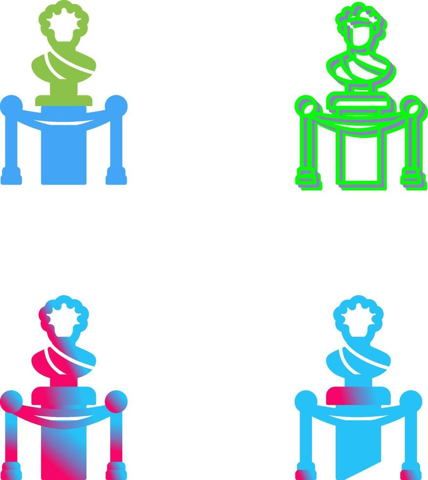Exhibition Icon Design vector