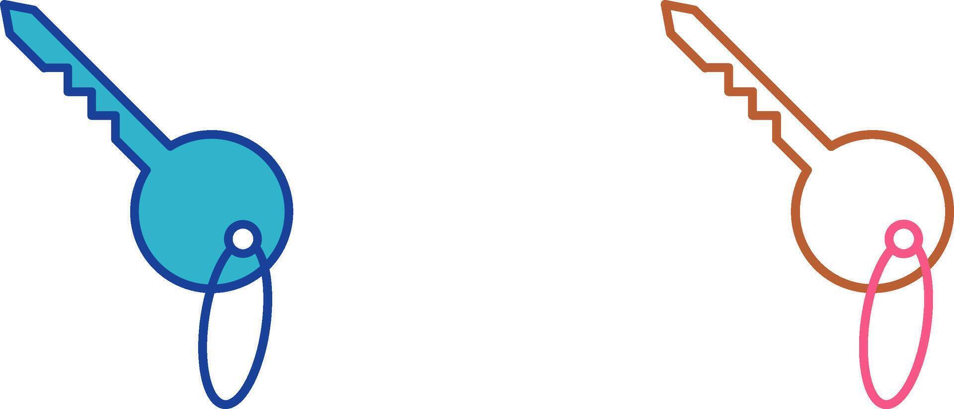 Key Icon Design vector