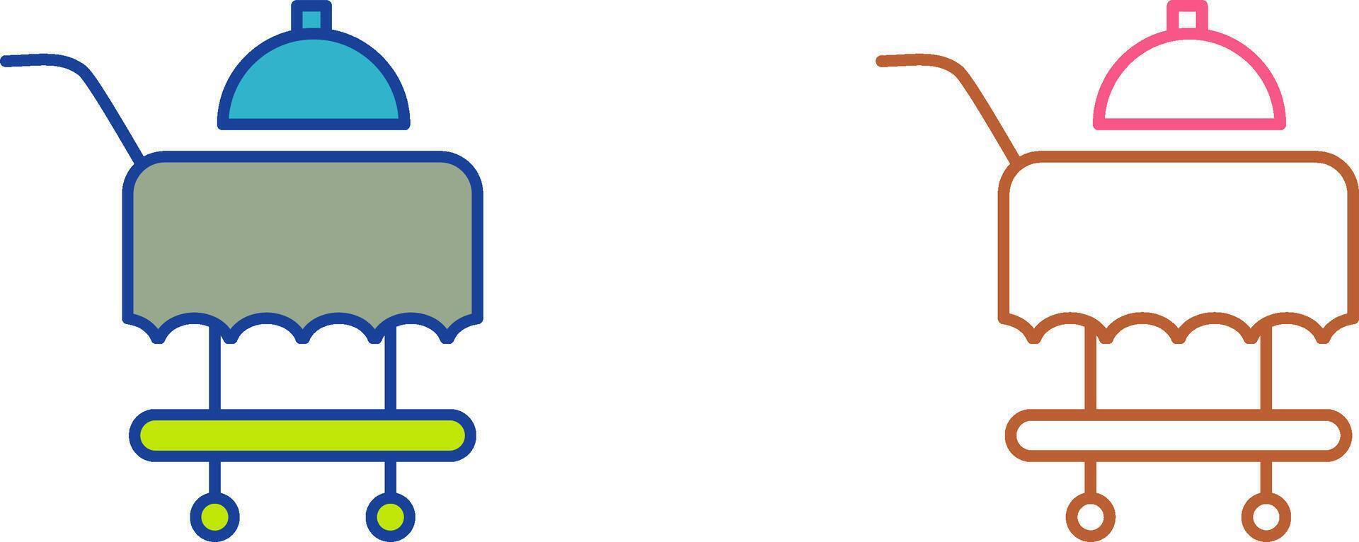 Room Service Icon Design vector