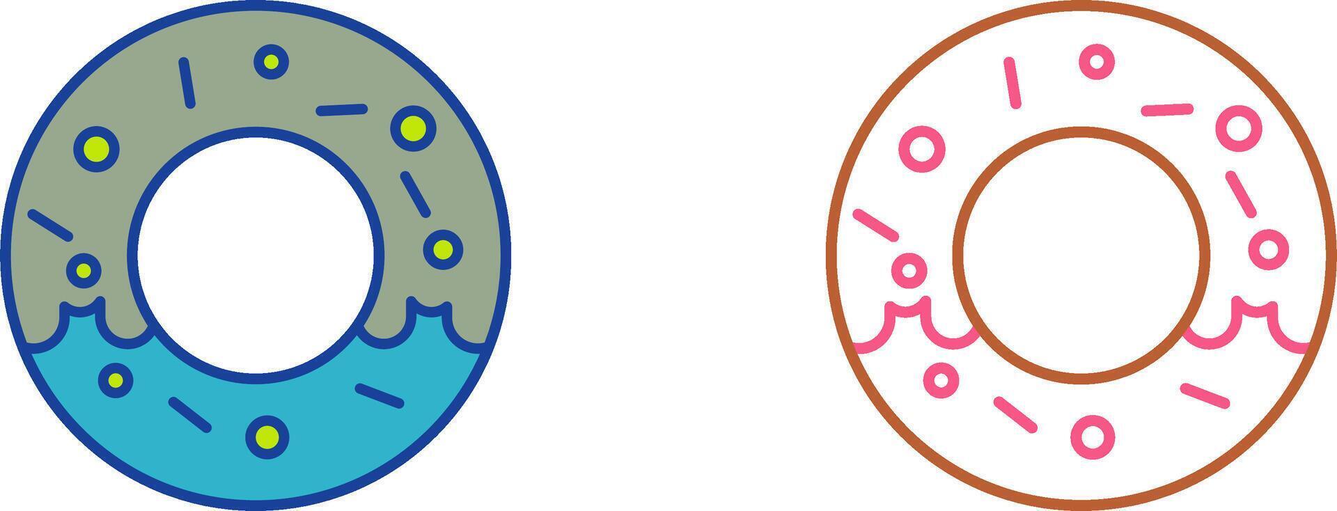 Donut Icon Design vector
