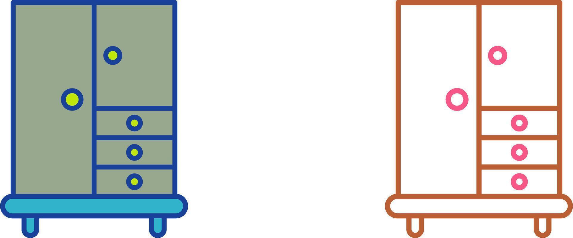 Closet Icon Design vector