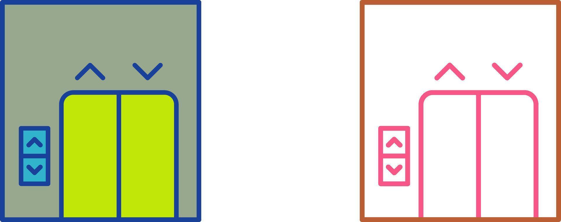 Elevator Icon Design vector