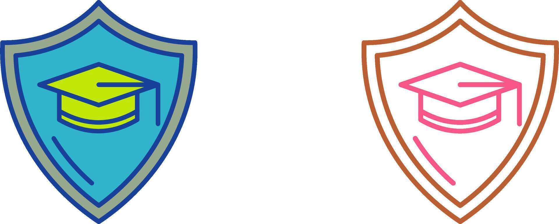 Education Protection Icon Design vector