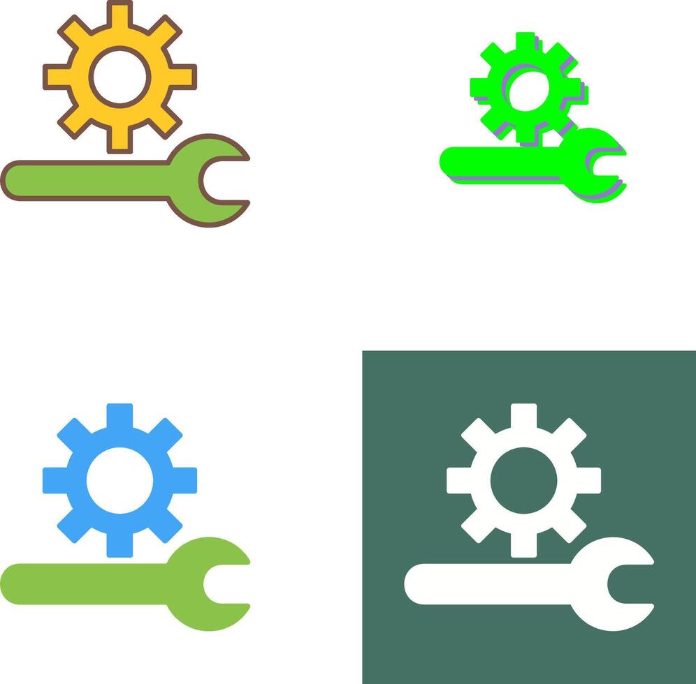Unique Technical Support Icon Design vector