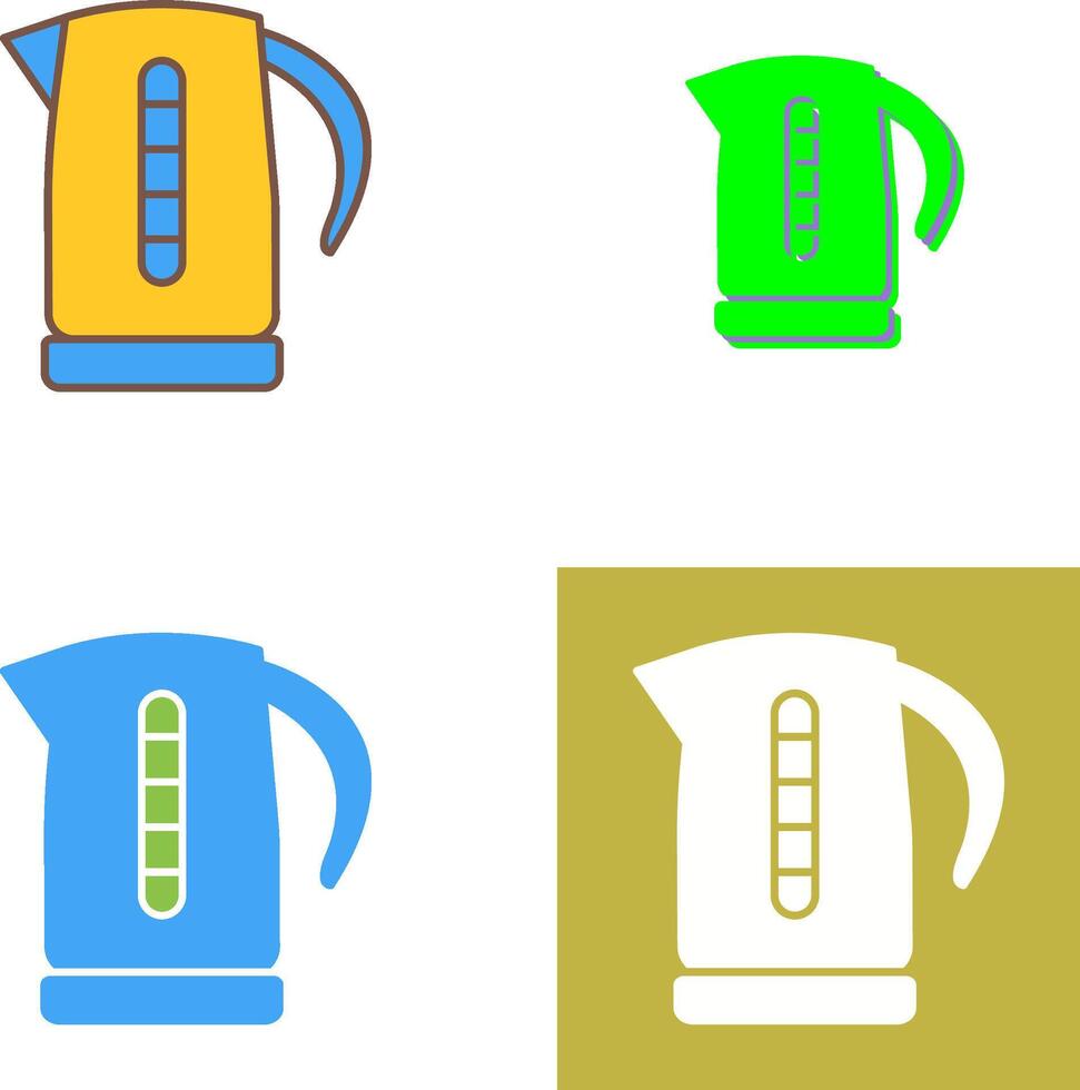 Kettle Icon Design vector