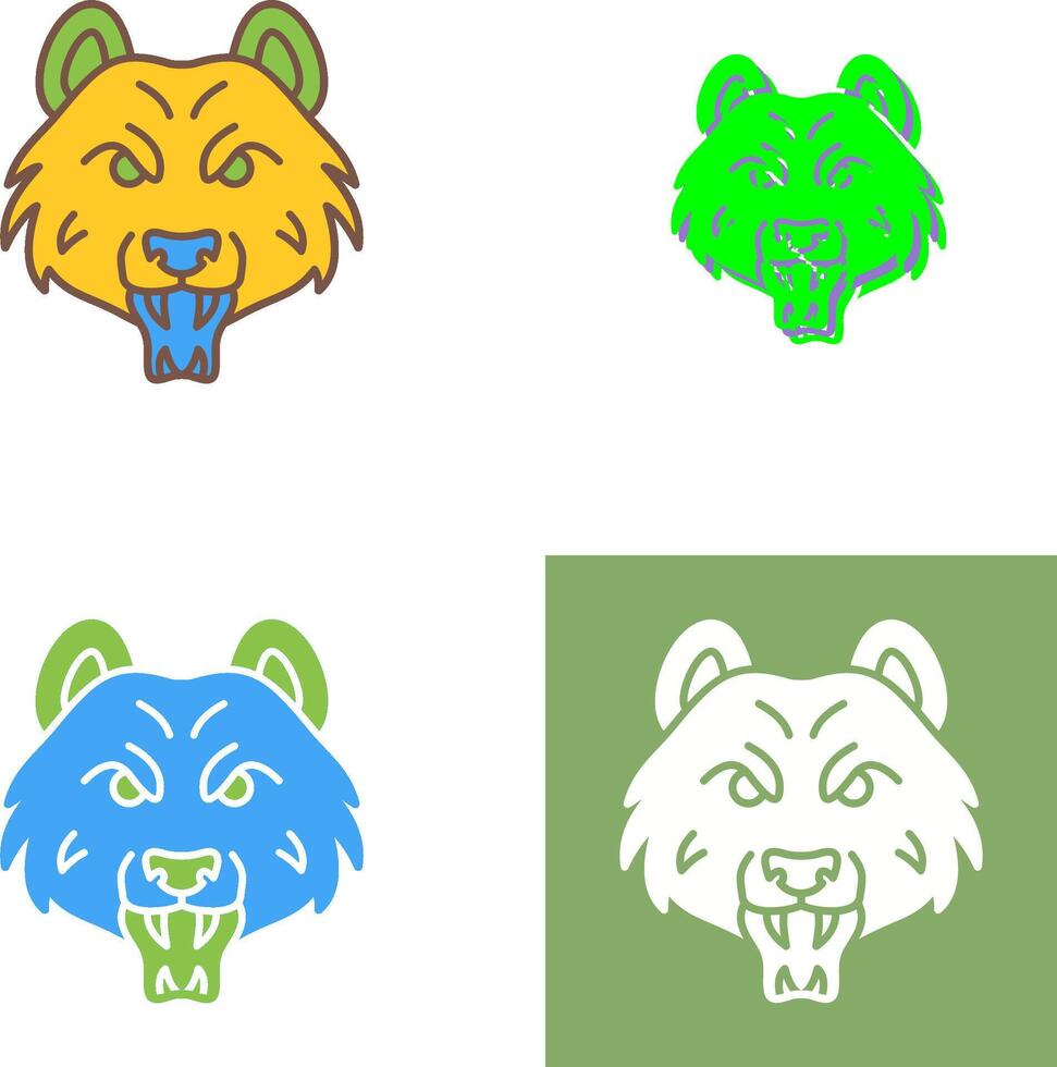 Bear Icon Design vector
