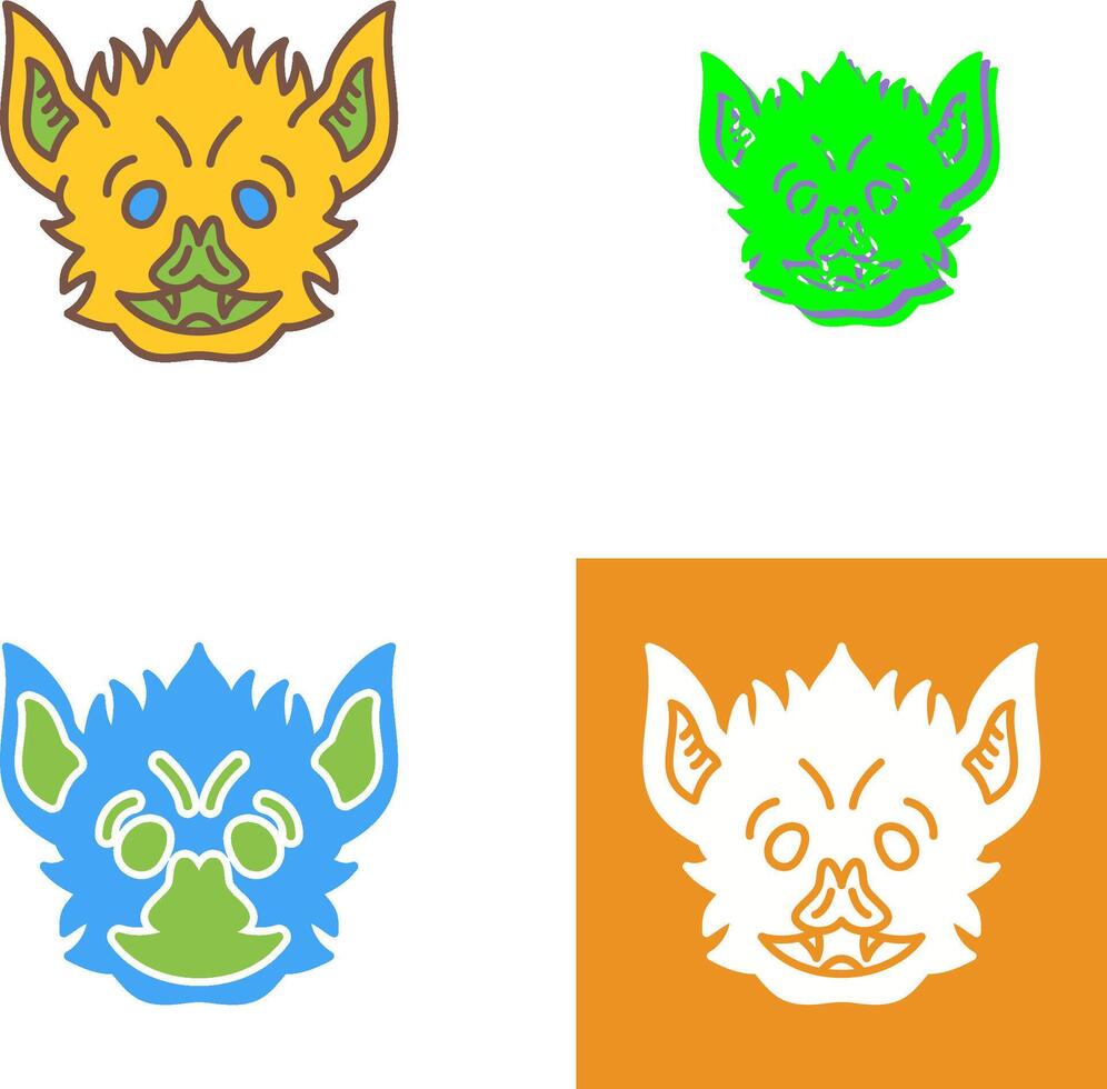 Bat Icon Design vector