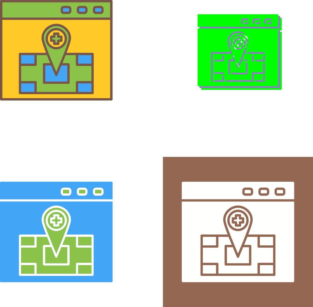 Location Icon Design vector