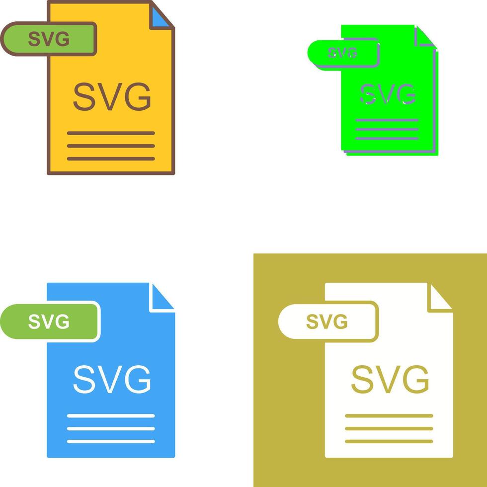 SVG Icon Design vector