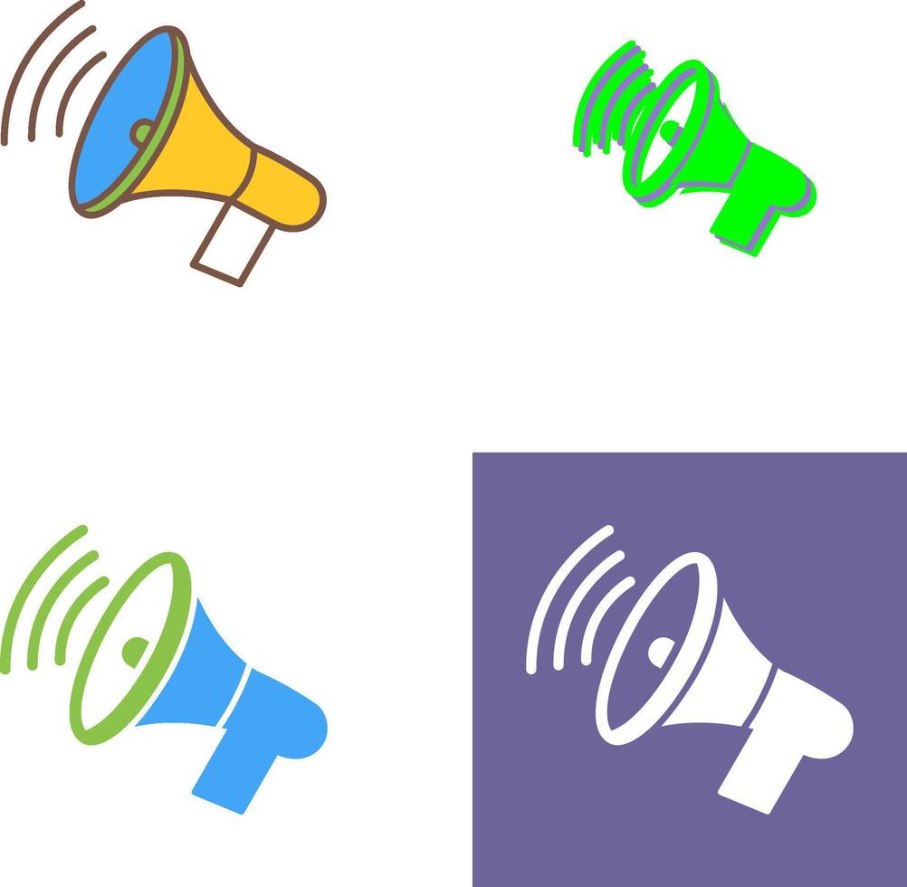 Announcing Icon Design vector