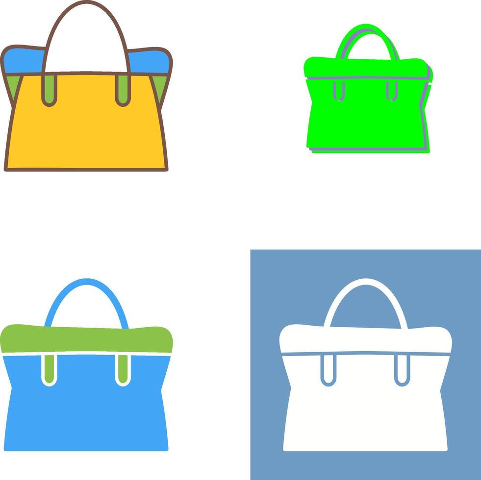 Bag Icon Design vector