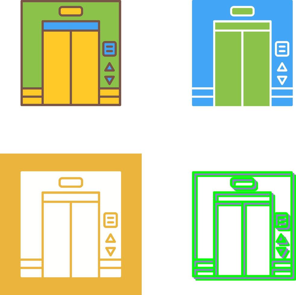 Elevator Icon Design vector