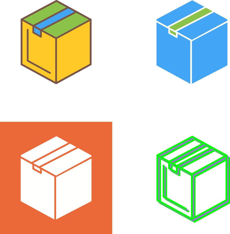 Package Icon Design vector