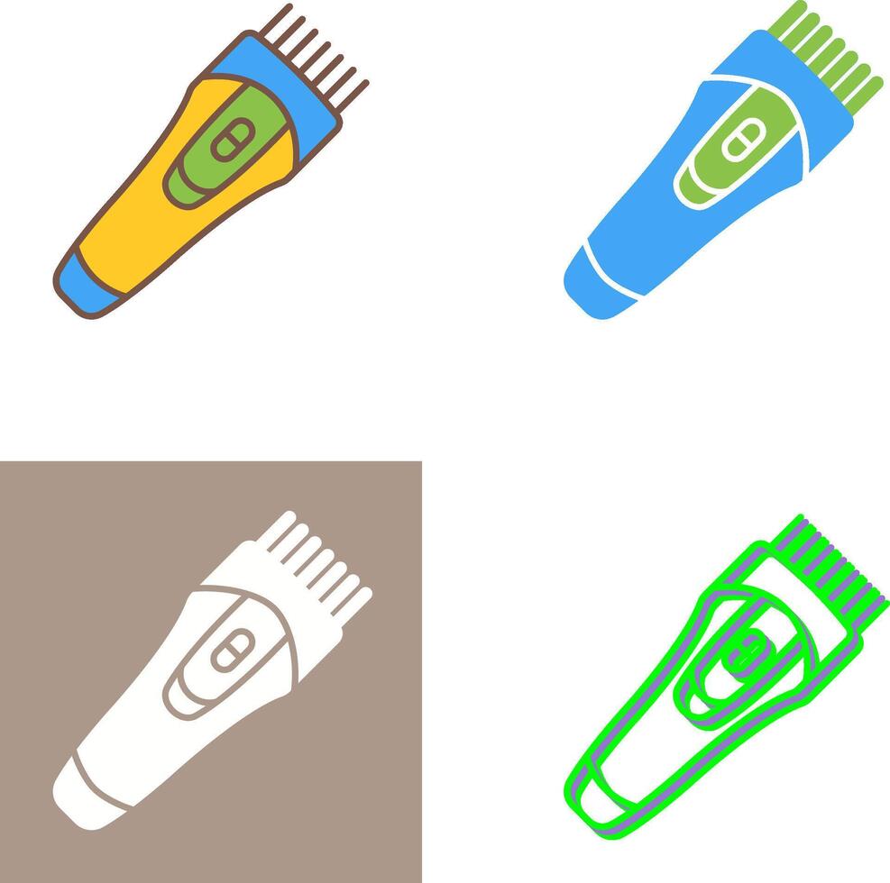 Trimmer Icon Design vector