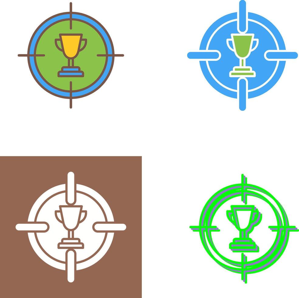Target Icon Design vector