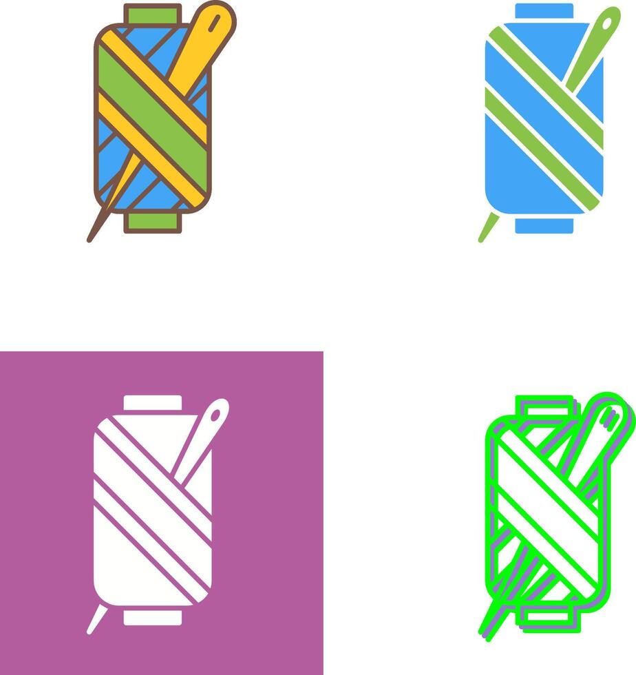 Needle Icon Design vector