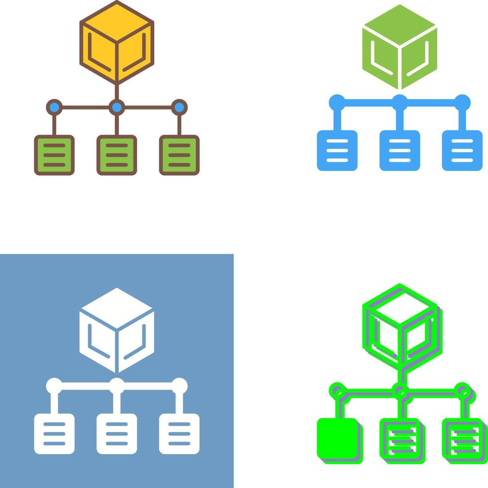 Distribution Icon Design vector