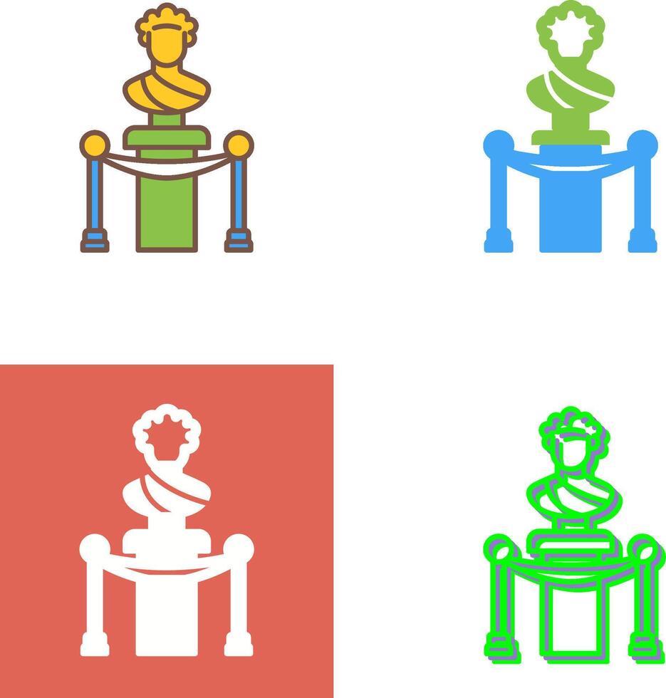 Exhibition Icon Design vector
