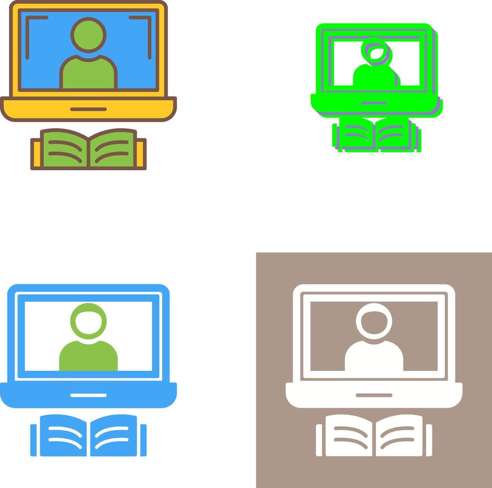 Lesson Icon Design vector