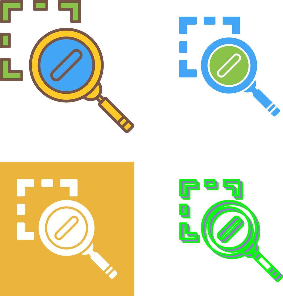 Zoom Out Icon Design vector