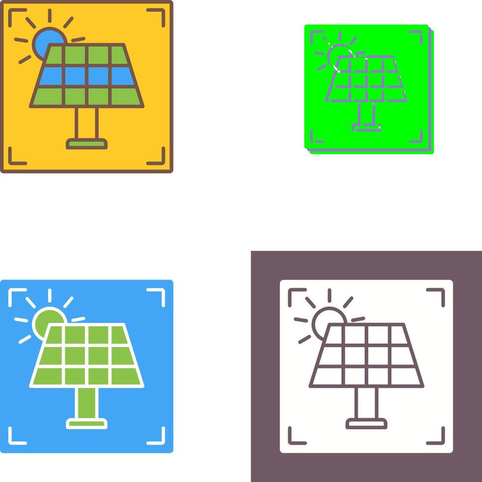 Panel Icon Design vector
