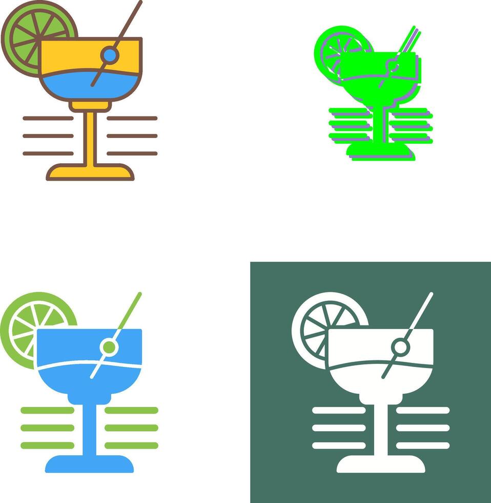 Martini Icon Design vector
