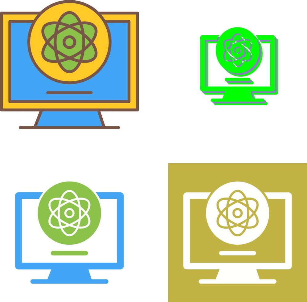 ATom Icon Design vector