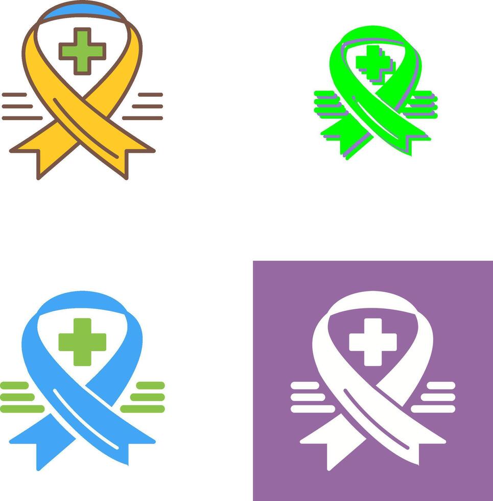 Ribbon Icon Design vector
