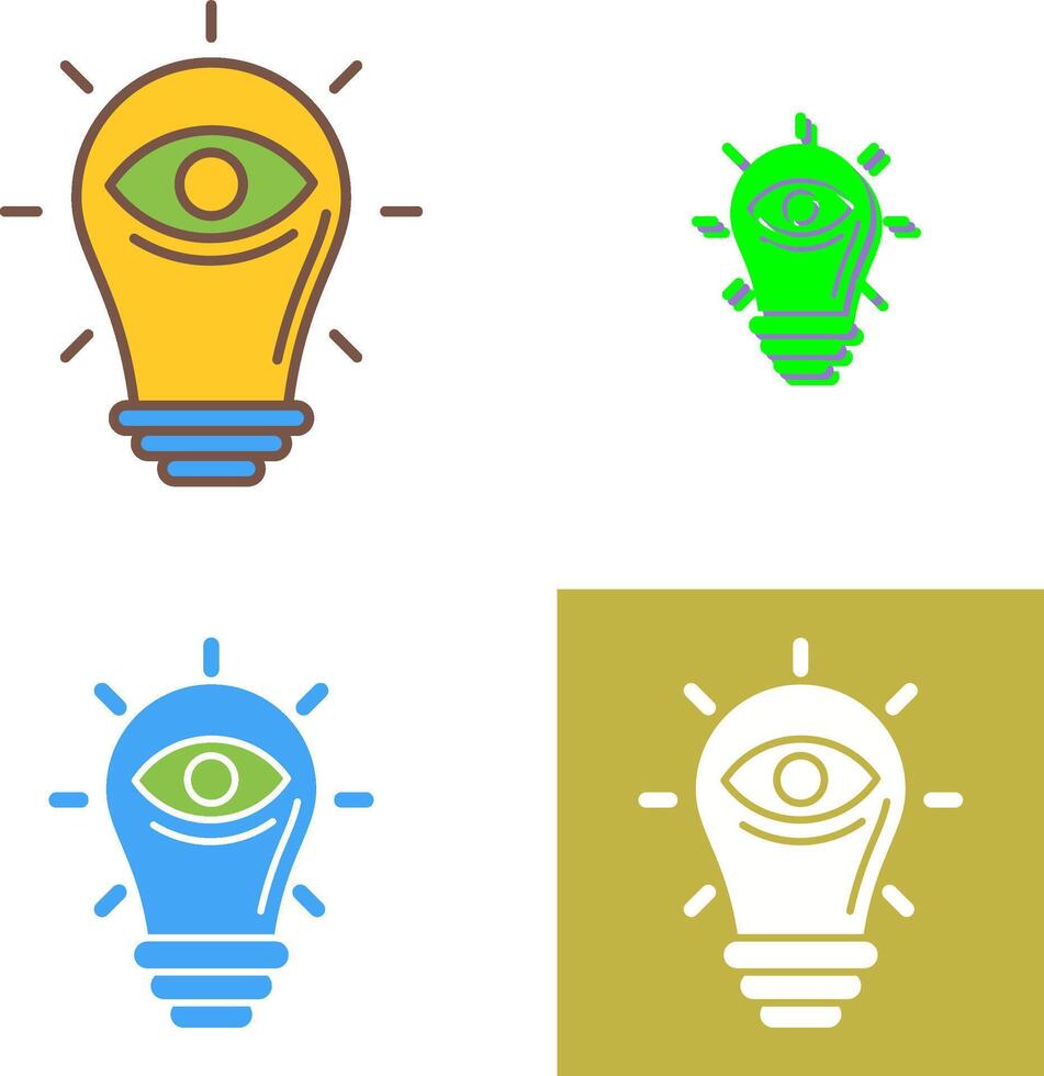visionary Icon Design vector