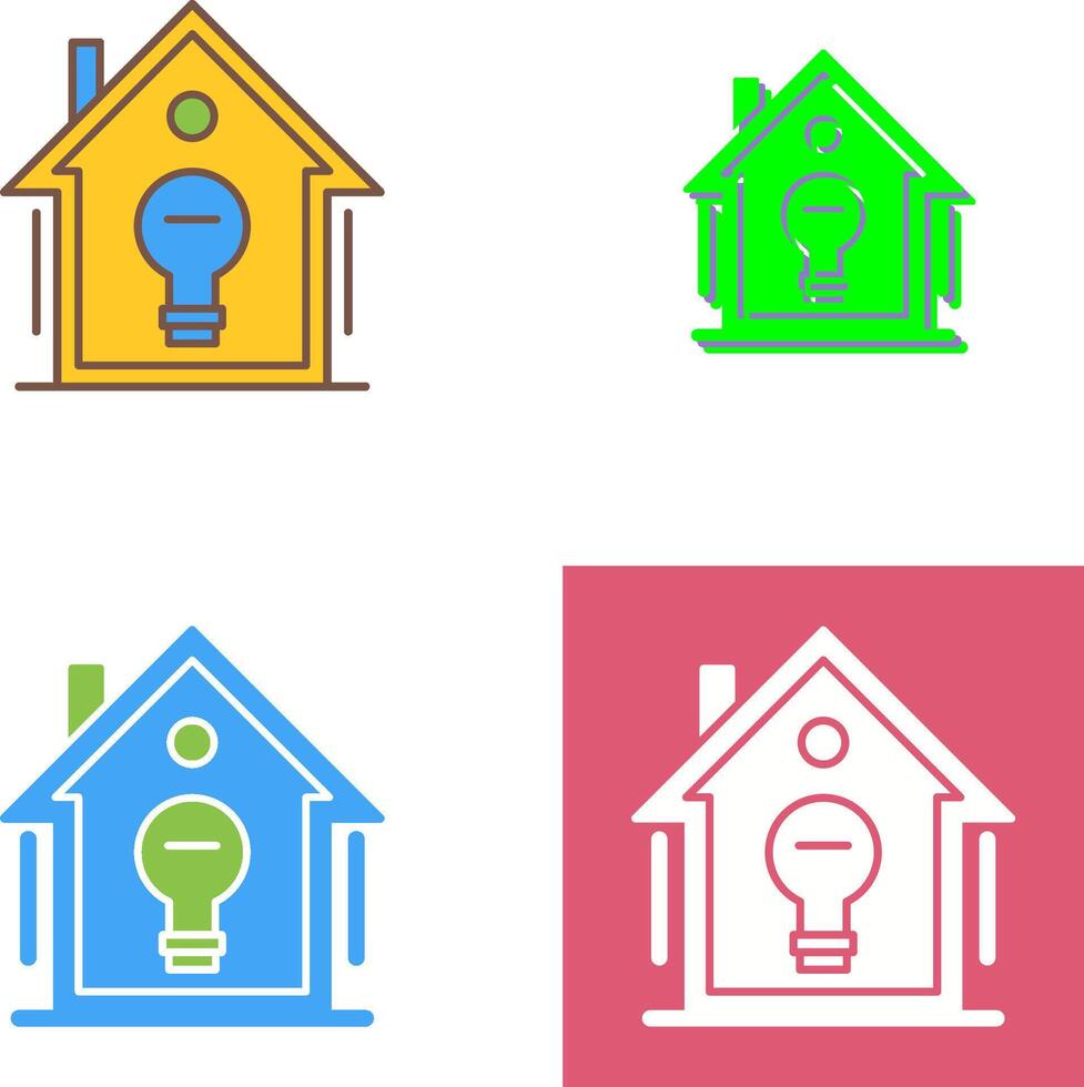 Home Automation Icon Design vector