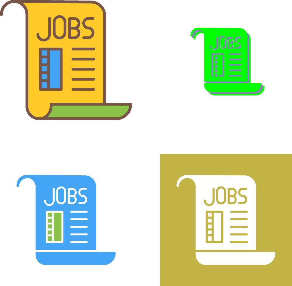 News Paper Icon Design vector