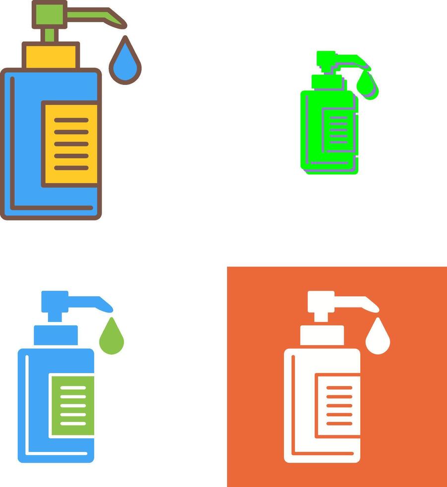 Hand Soap Icon Design vector