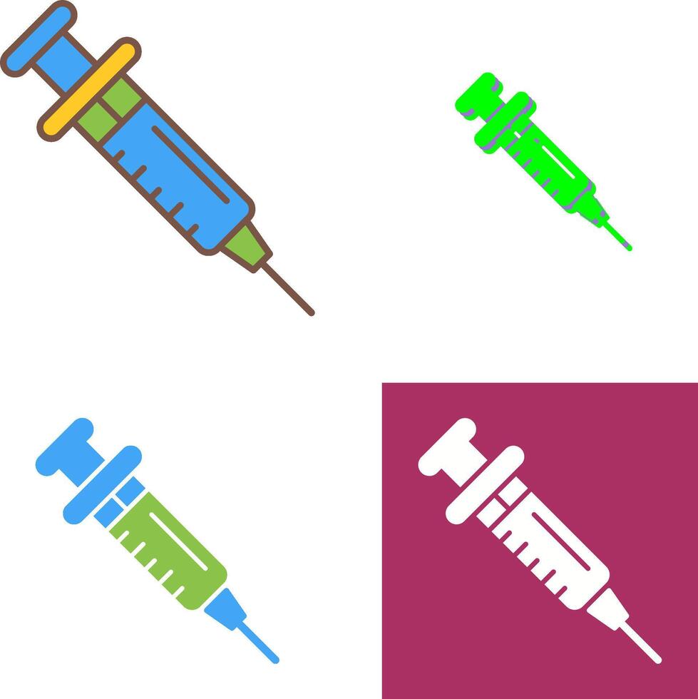 Injection Icon Design vector